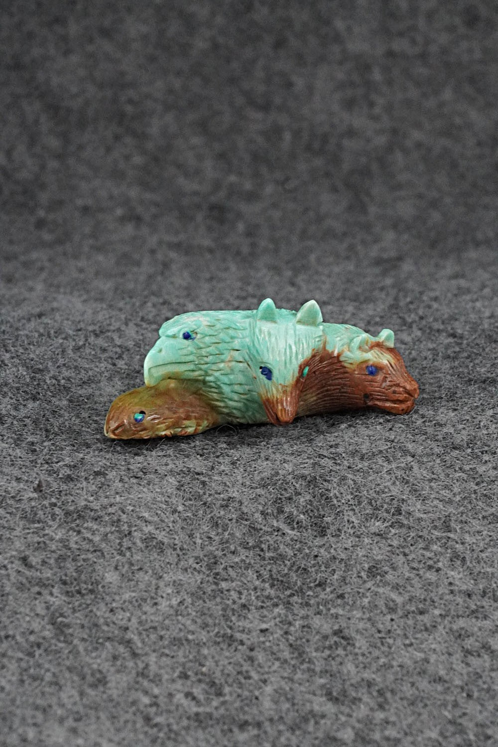 Six Directions Zuni Fetish Carving - Lance Cheama