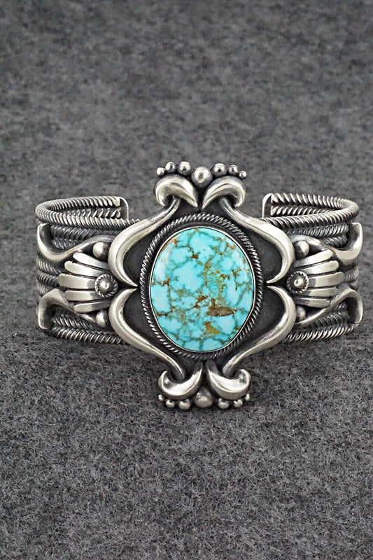 Turquoise & Sterling Silver Bracelet - Derrick Gordon