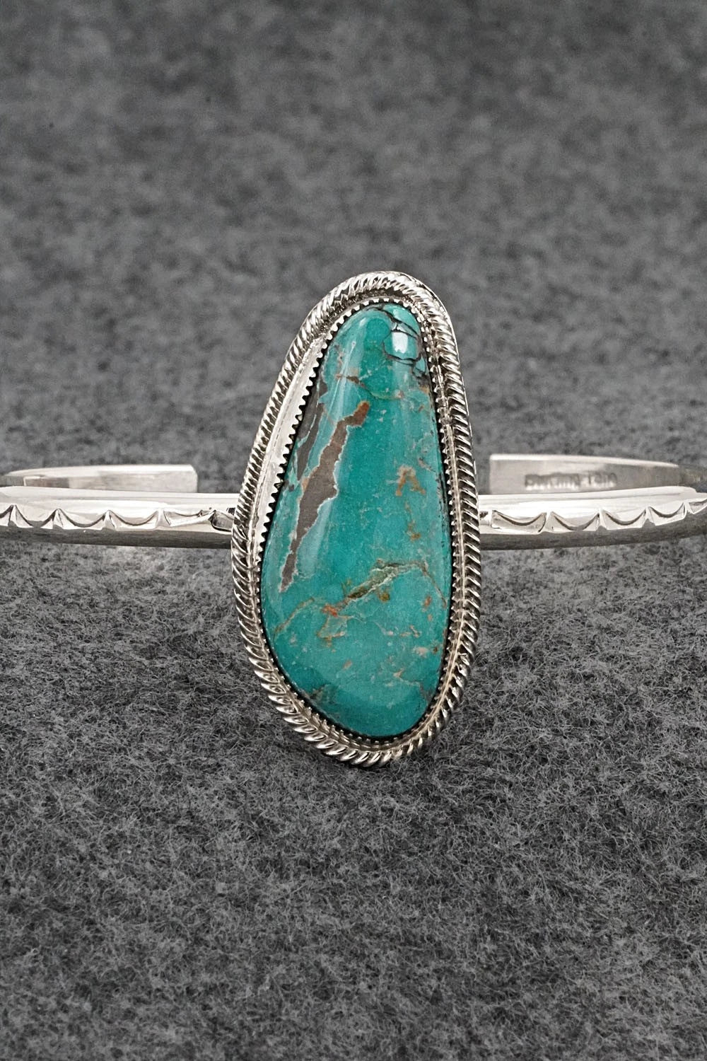 Turquoise & Sterling Silver Bracelet - Suzanna Johnson