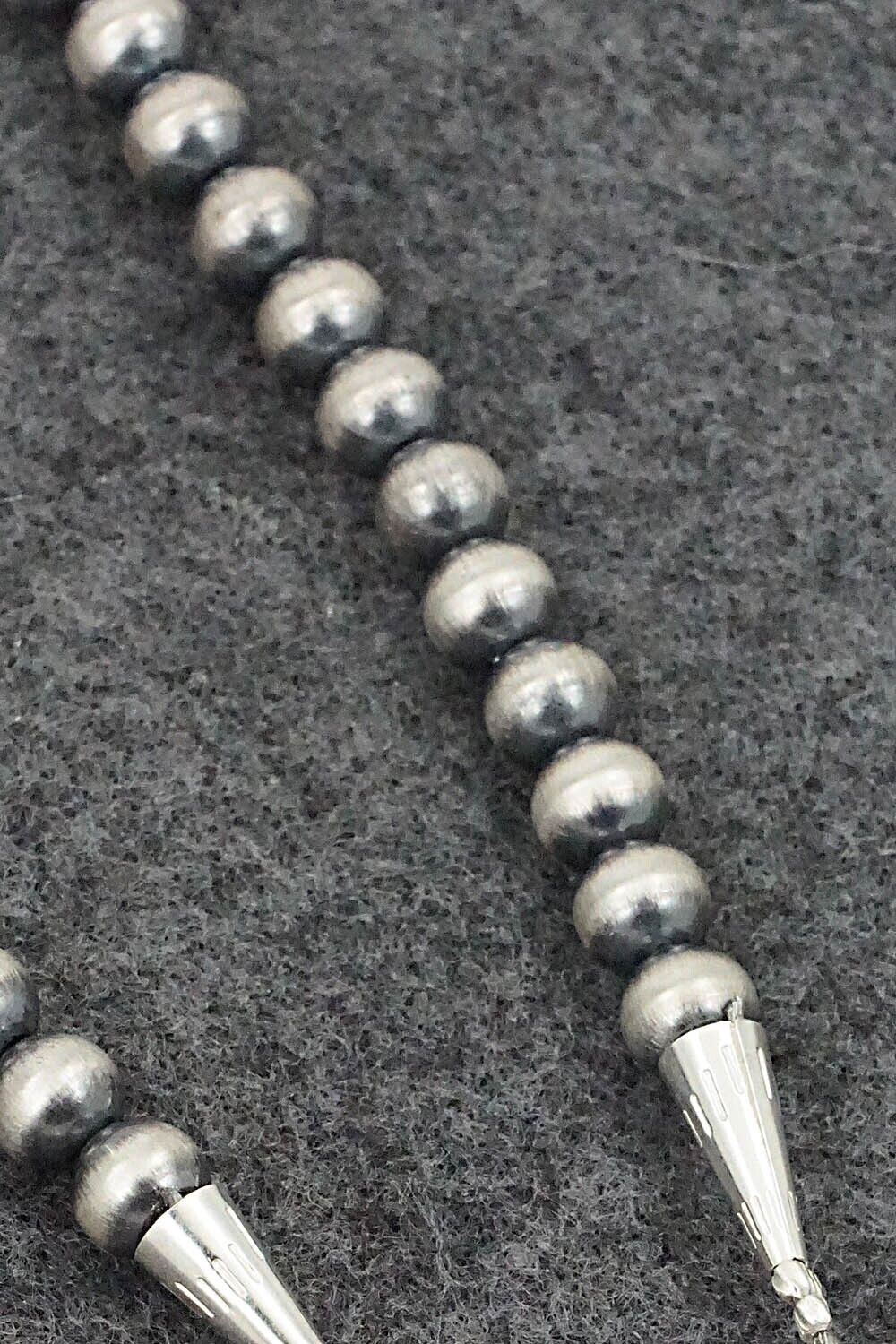Turquoise & Sterling Silver Necklace - Henry Attakai