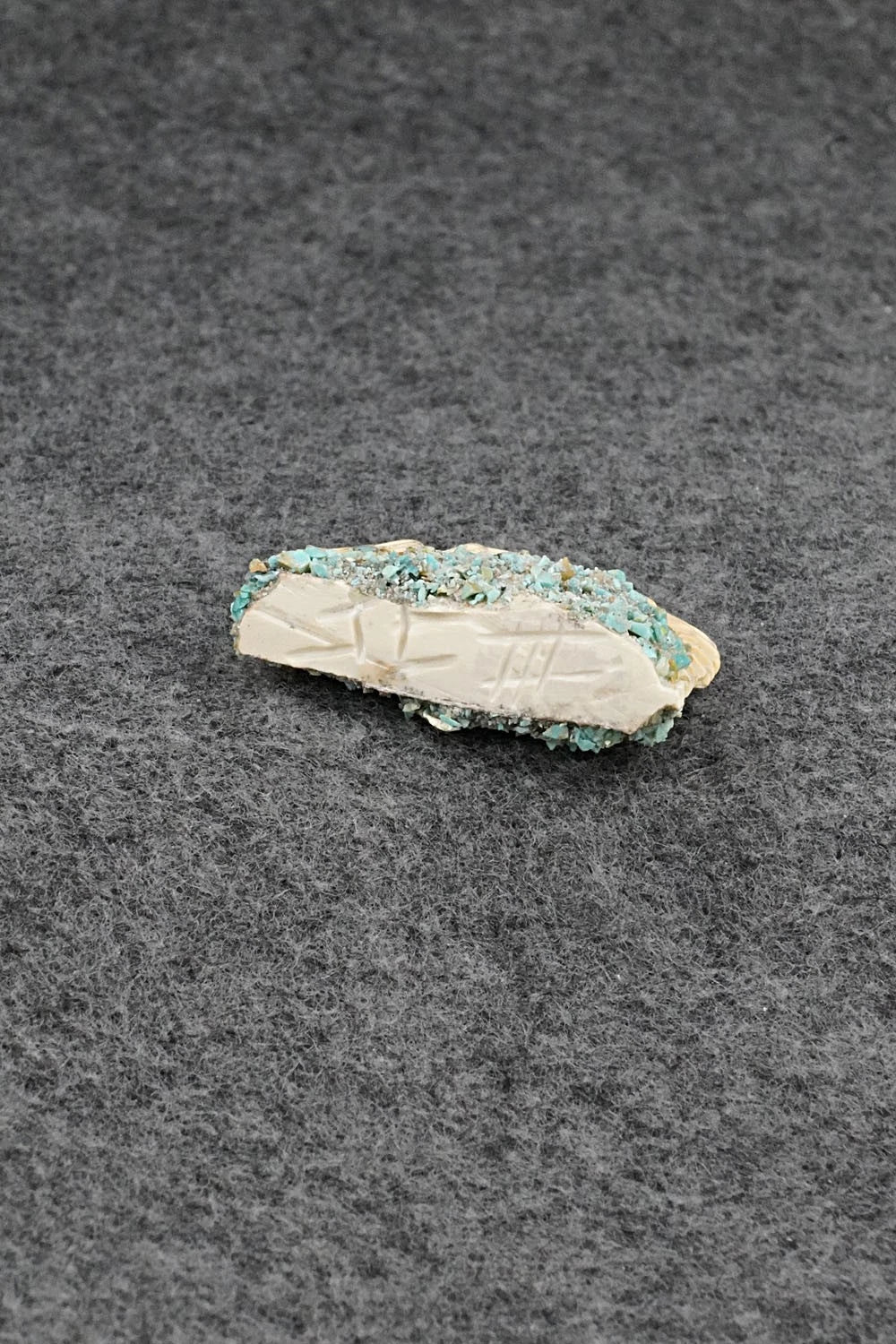 Lizard Zuni Fetish Carving - Jensen Charlie