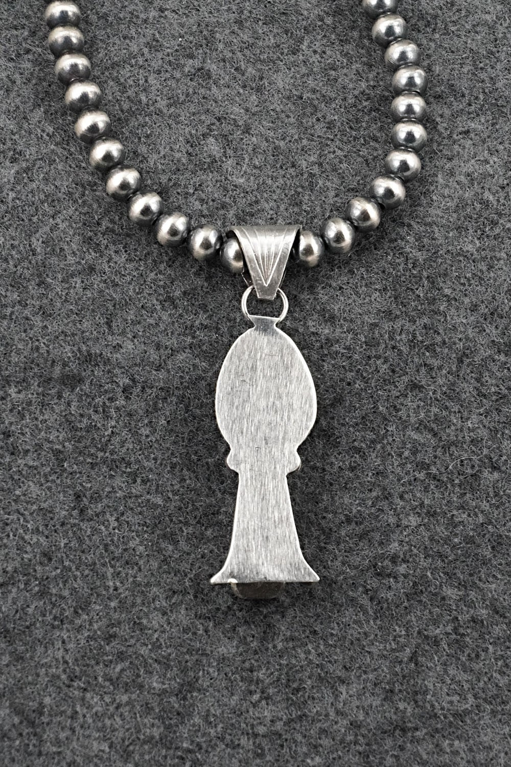 Turquoise & Sterling Silver Necklace - Samuel Yellowhair