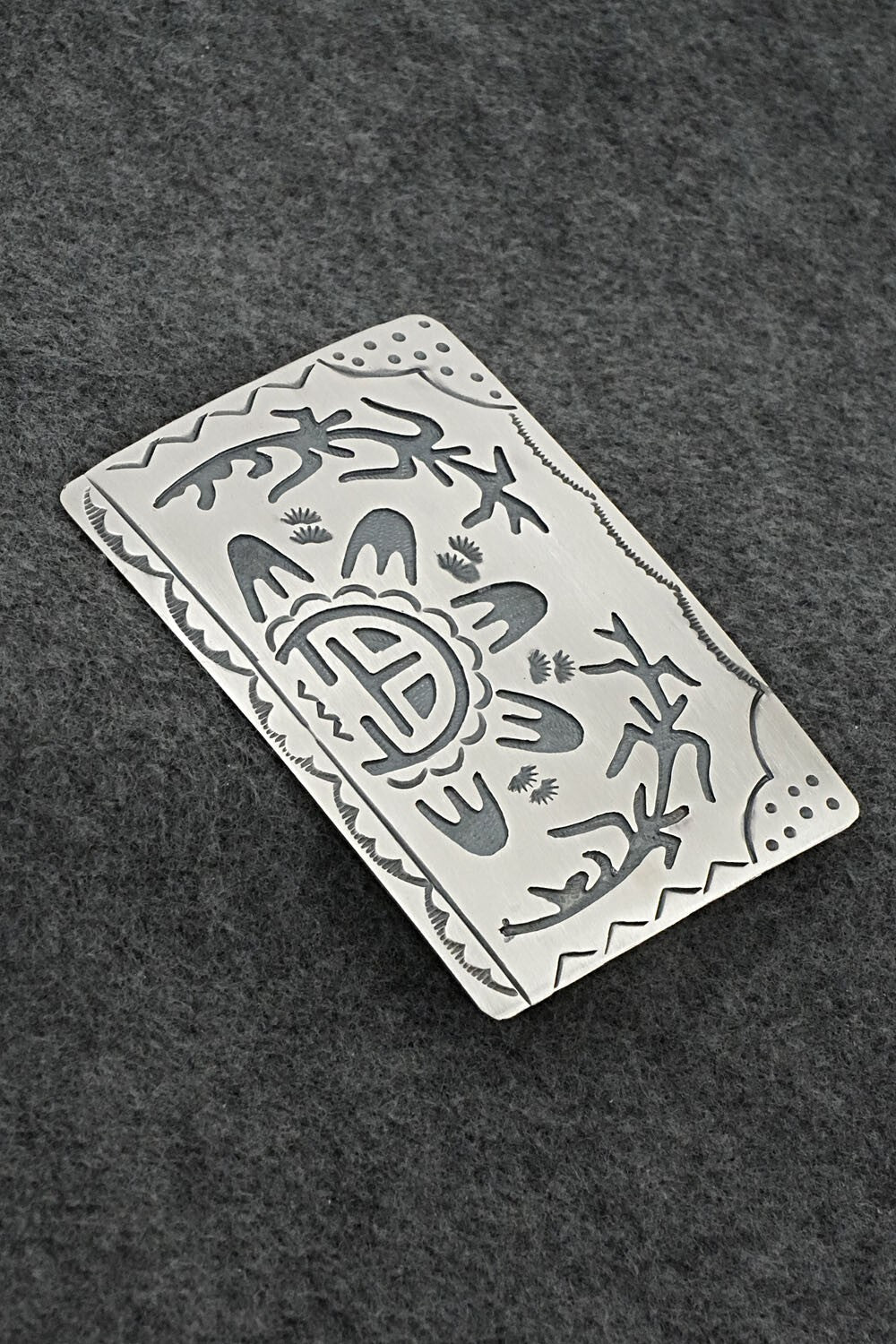 Sterling Silver Belt Buckle - Ralph Bia Jr.