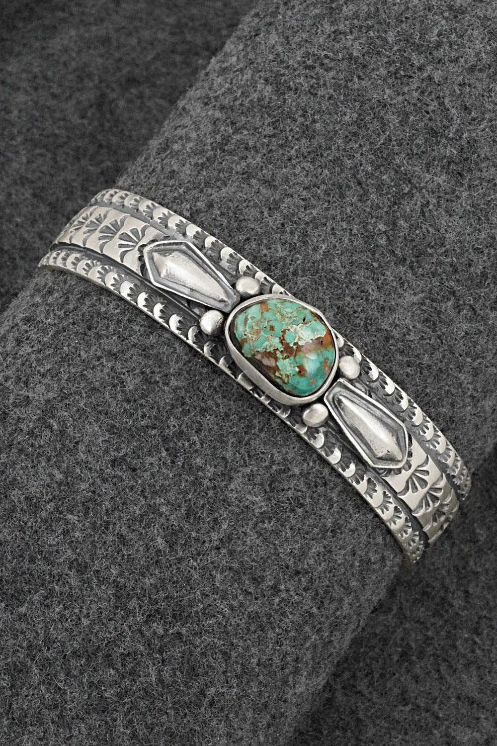 Turquoise & Sterling Silver Bracelet - Randy Boyd
