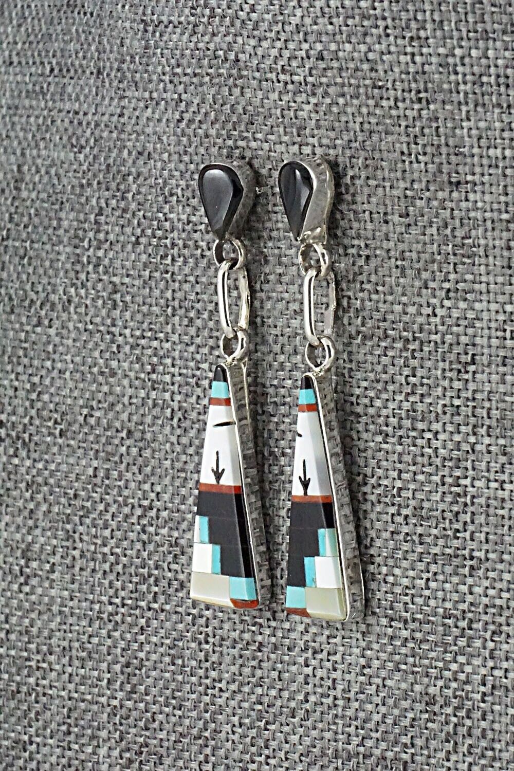 Multi-Stone & Sterling Silver Earrings - Jason Bobelu