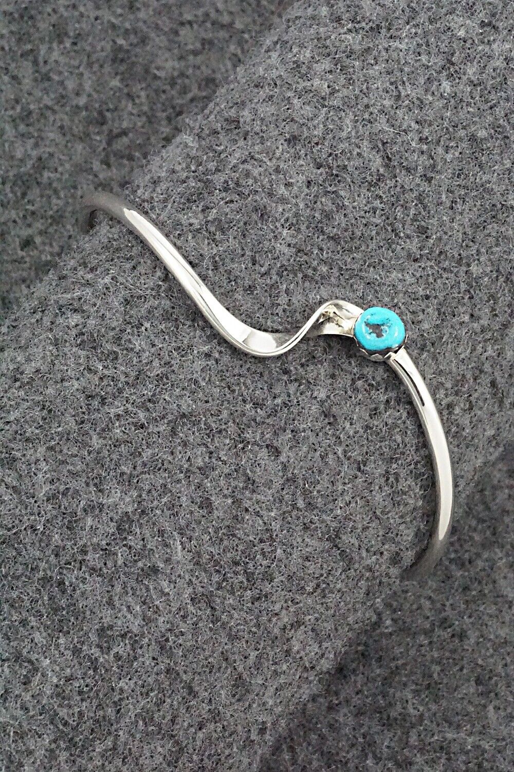 Turquoise & Sterling Silver Bracelet - Yolanda Skeets