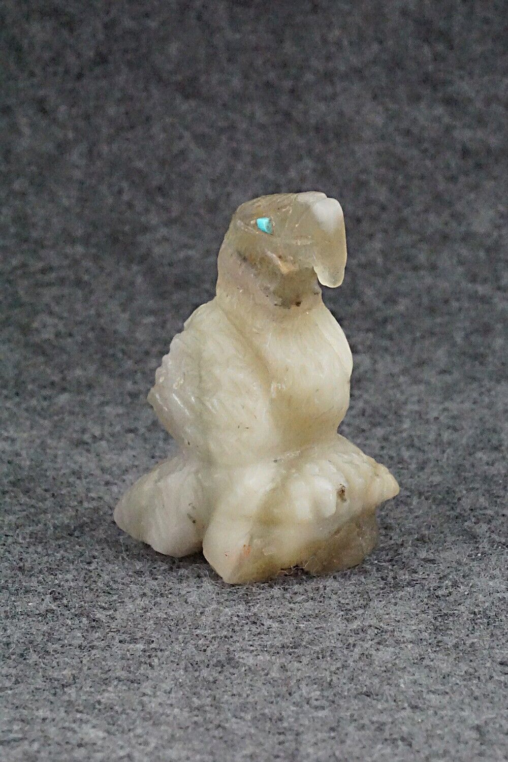 Eagle Zuni Fetish Carving - Jon Quam