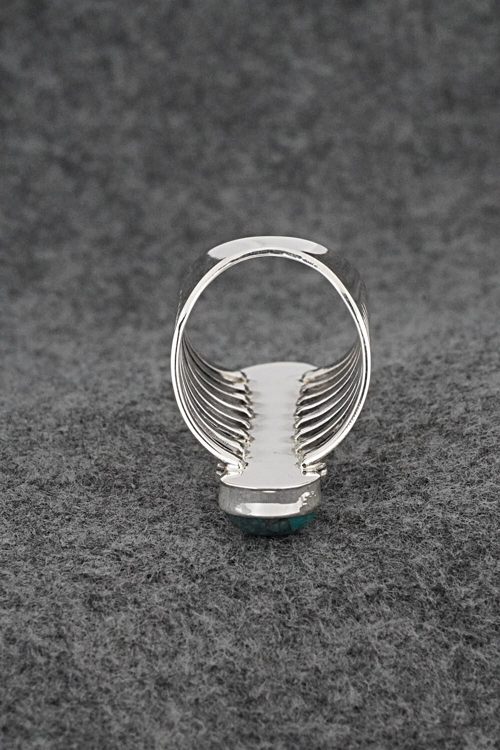 Turquoise & Sterling Silver Ring - Thomas Yazzie - Size 9