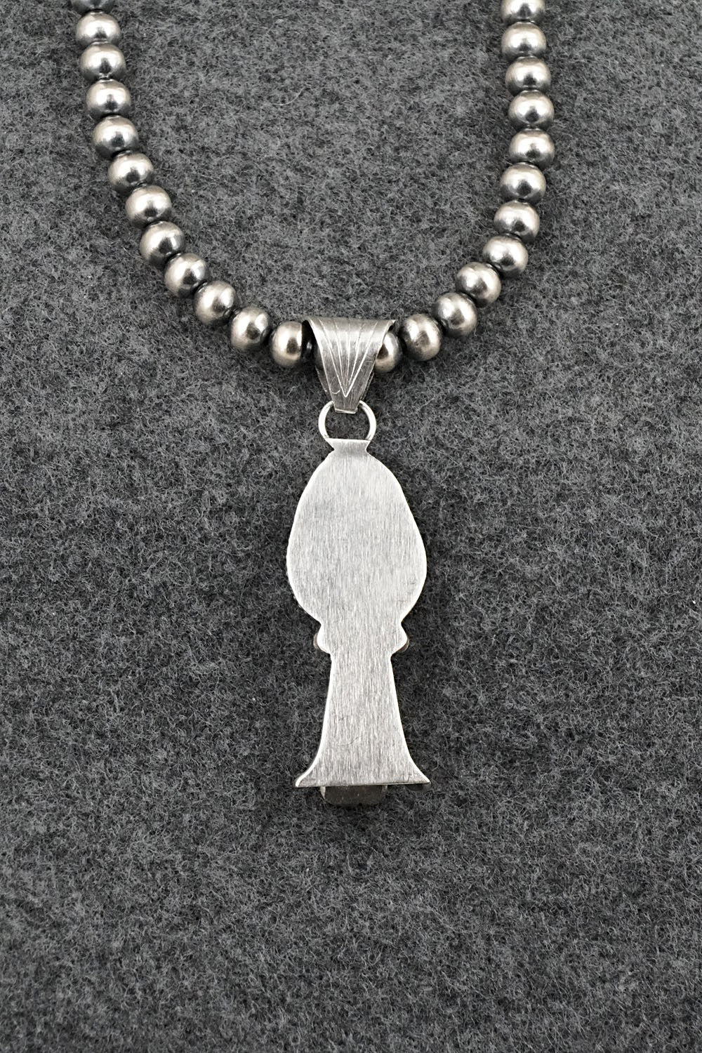 Turquoise & Sterling Silver Necklace - Samuel Yellowhair