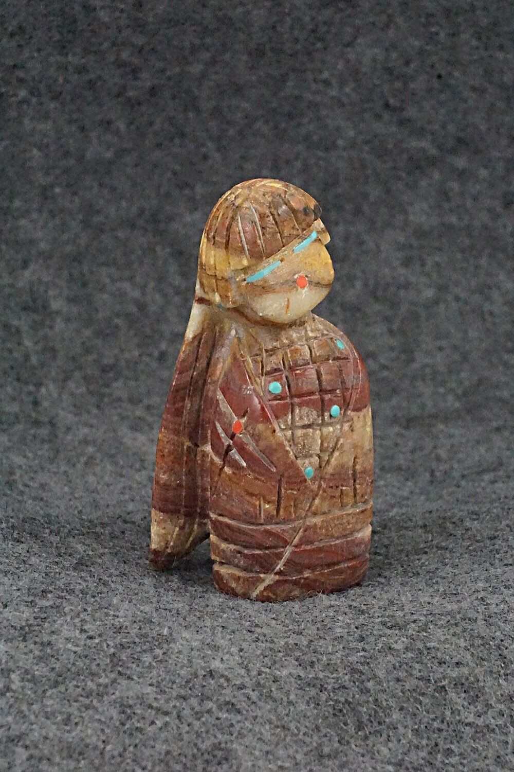 Corn Maiden Zuni Fetish Carving - Douglas Martza
