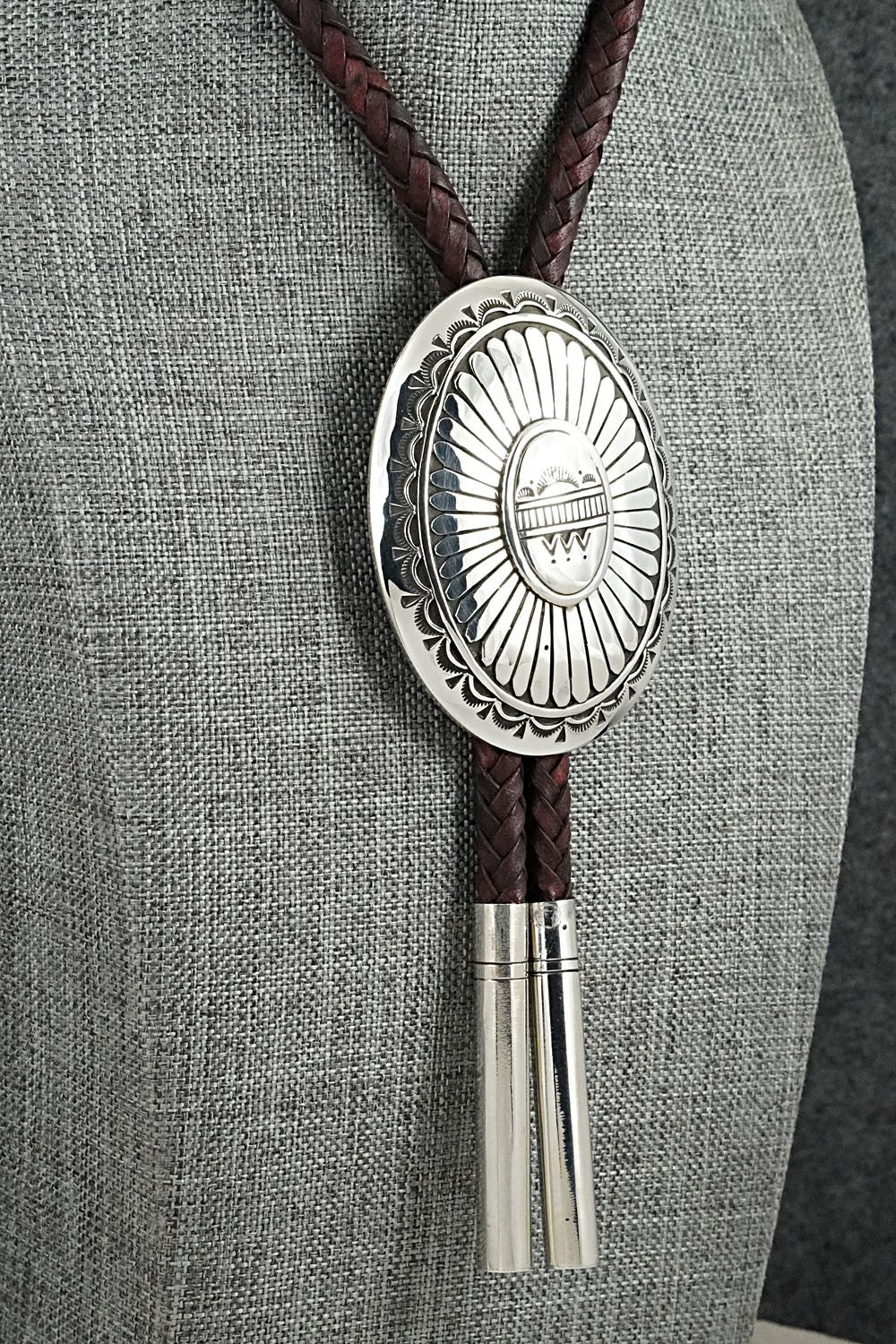 Sterling Silver Bolo Tie - Charlie John