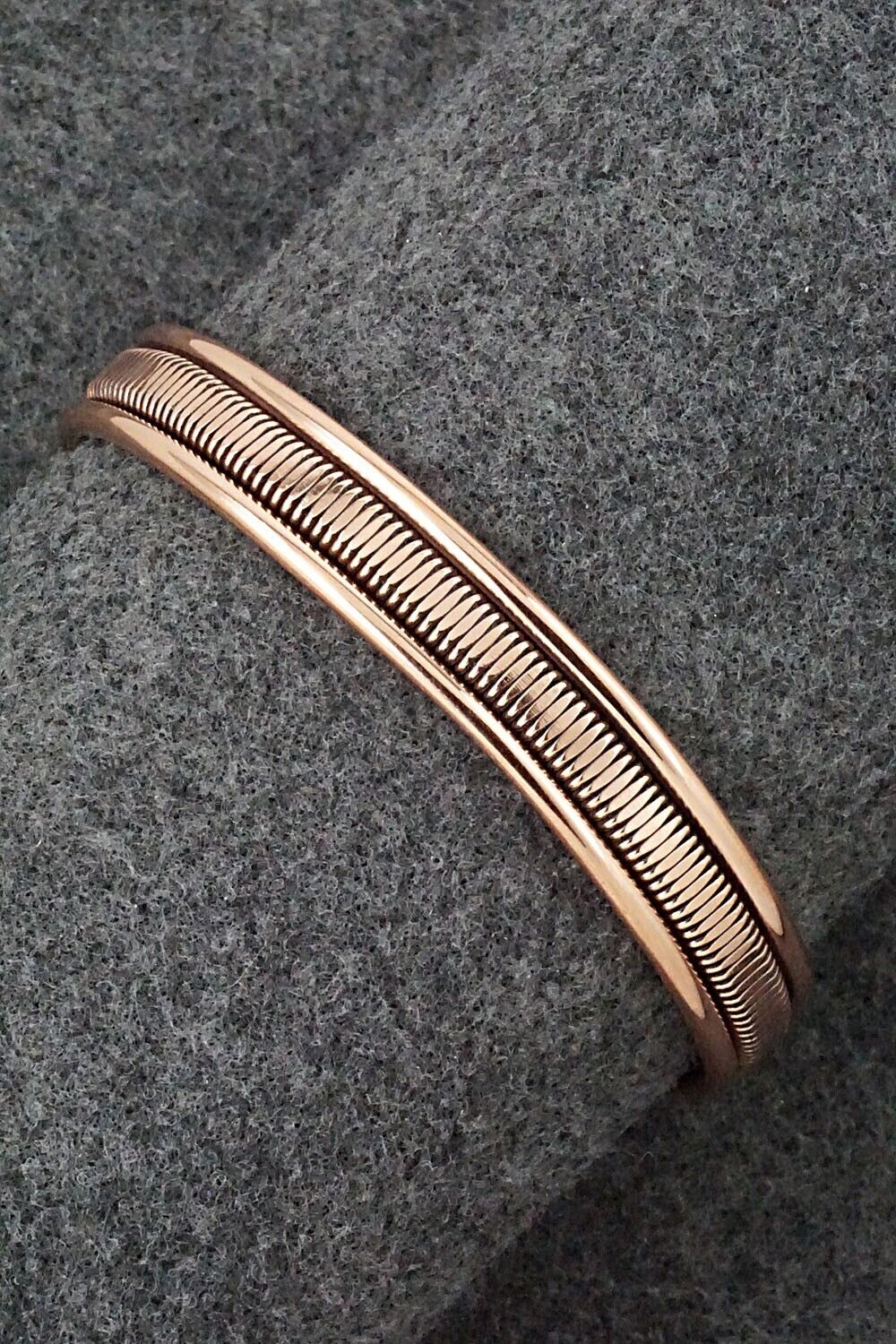 Copper Bracelet - Elaine Tahe
