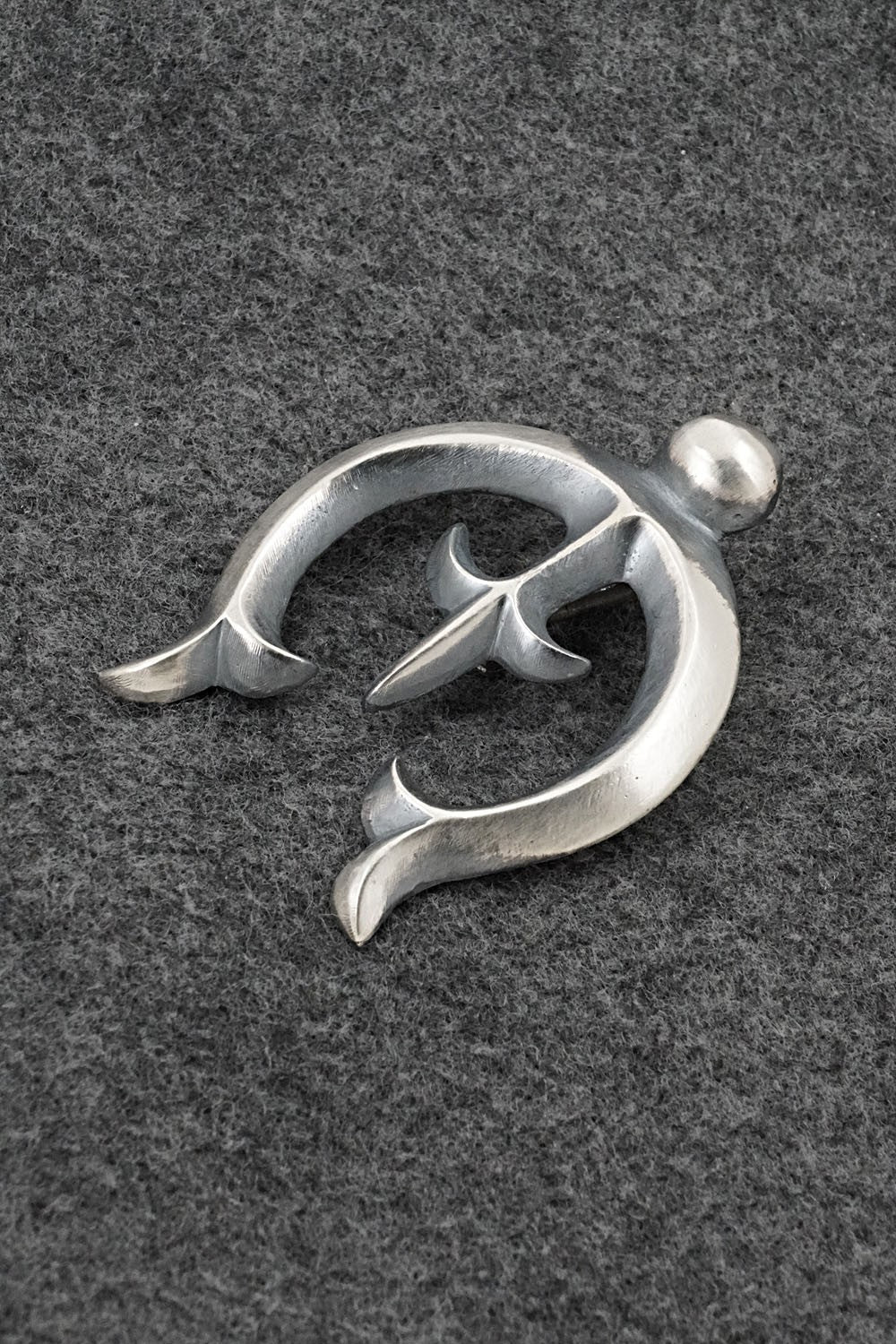 Sterling Silver Naja Pendant - Harrison Bitsue