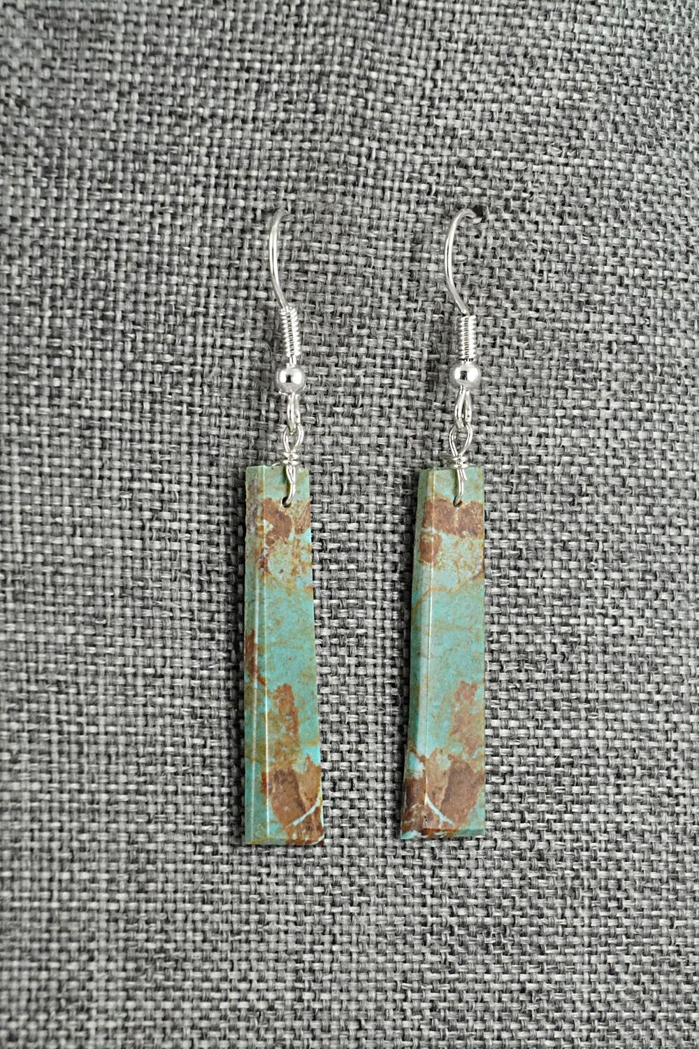 Turquoise & Sterling Silver Earrings - Tammy Nolcot