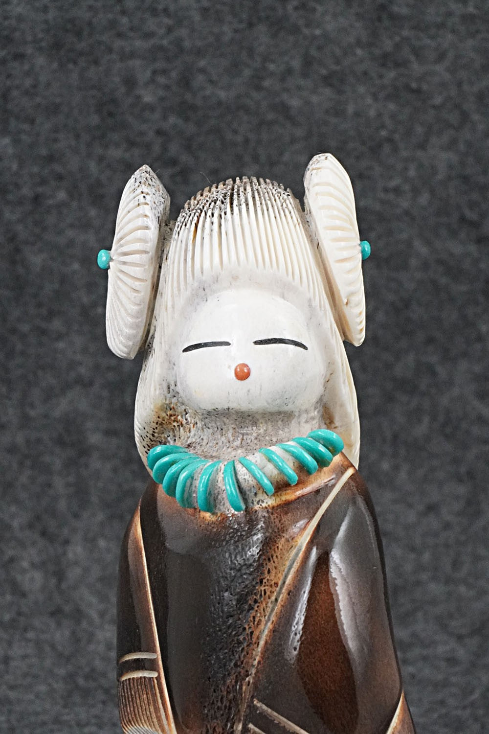 Corn Maiden Zuni Fetish Carving - Claudia Peina