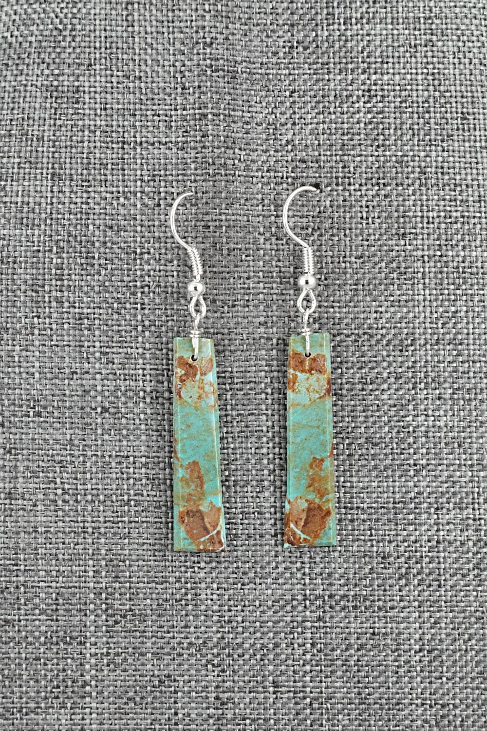 Turquoise & Sterling Silver Earrings - Tammy Nolcot