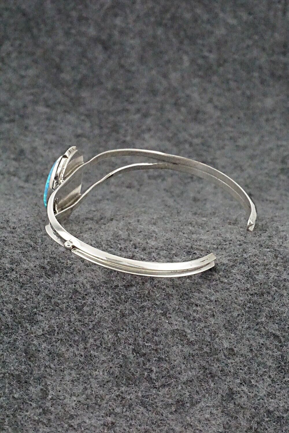 Opalite & Sterling Silver Bracelet - Amos Begay