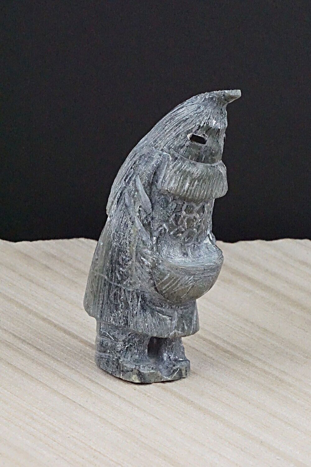 Corn Maiden Zuni Fetish Carving - Derrick Kaamasee