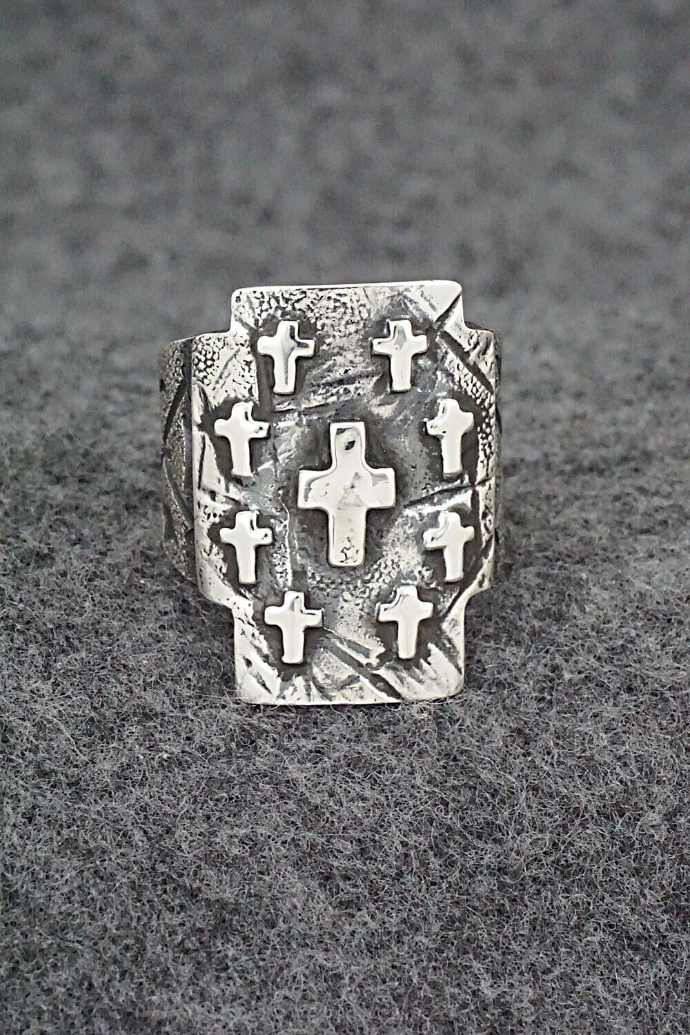 Sterling Silver Ring - Raymond Coriz - Size 8