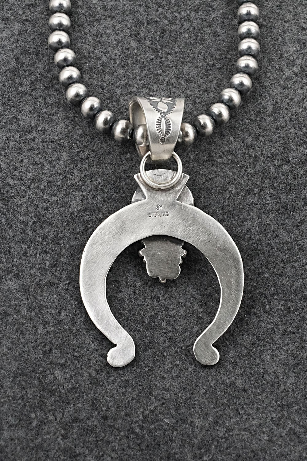 Turquoise & Sterling Silver Necklace - Samuel Yellowhair