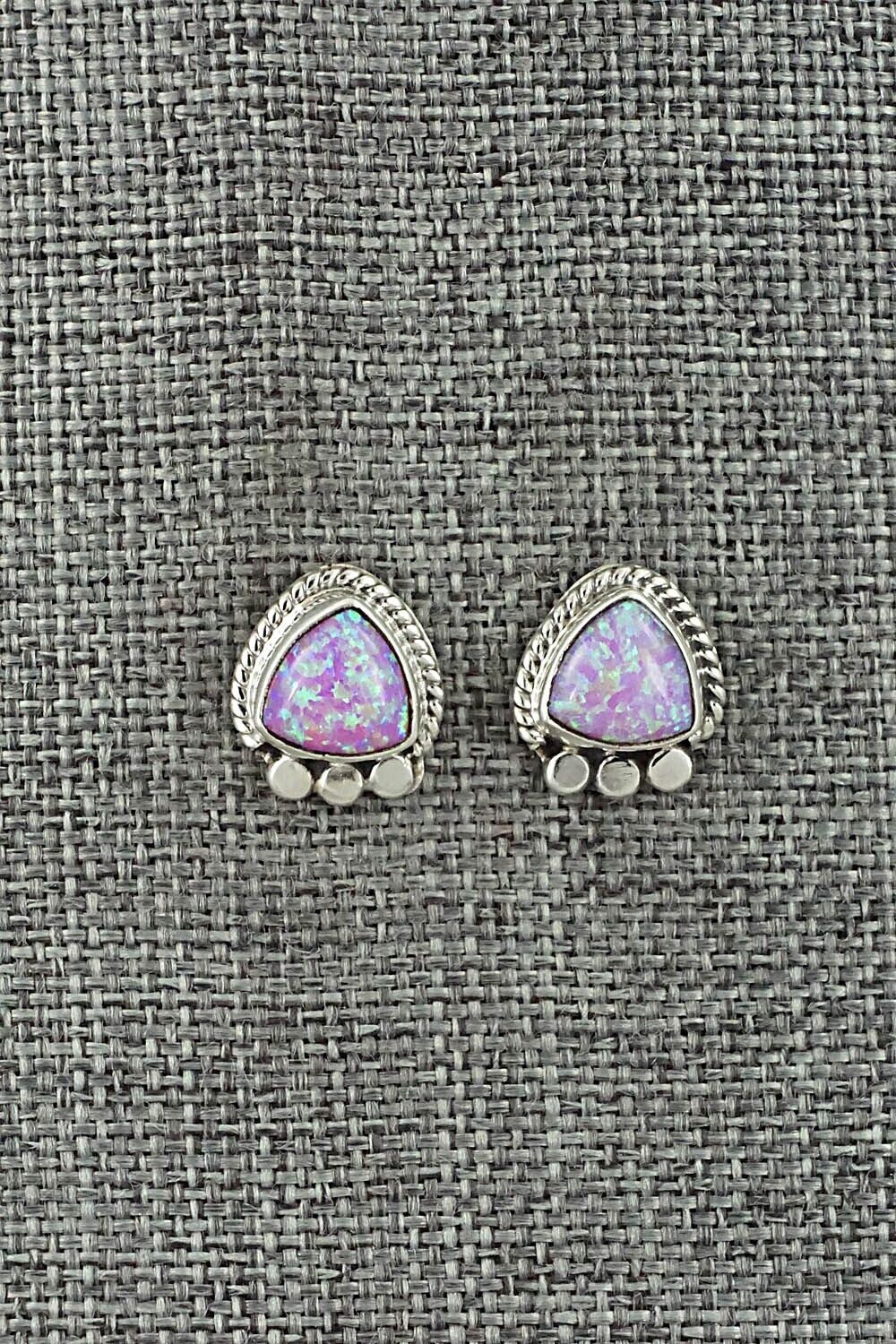Opalite & Sterling Silver Earrings - Sharon McCarthy