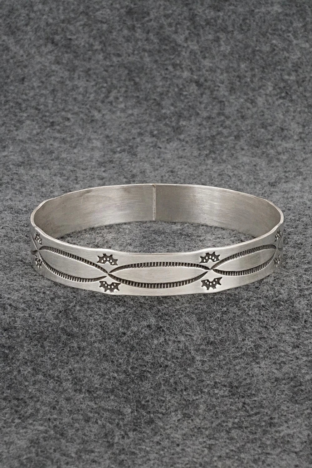 Sterling Silver Bangle Bracelet - Jerry Sandoval
