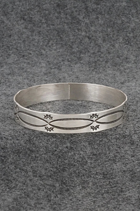 Sterling Silver Bangle Bracelet - Jerry Sandoval