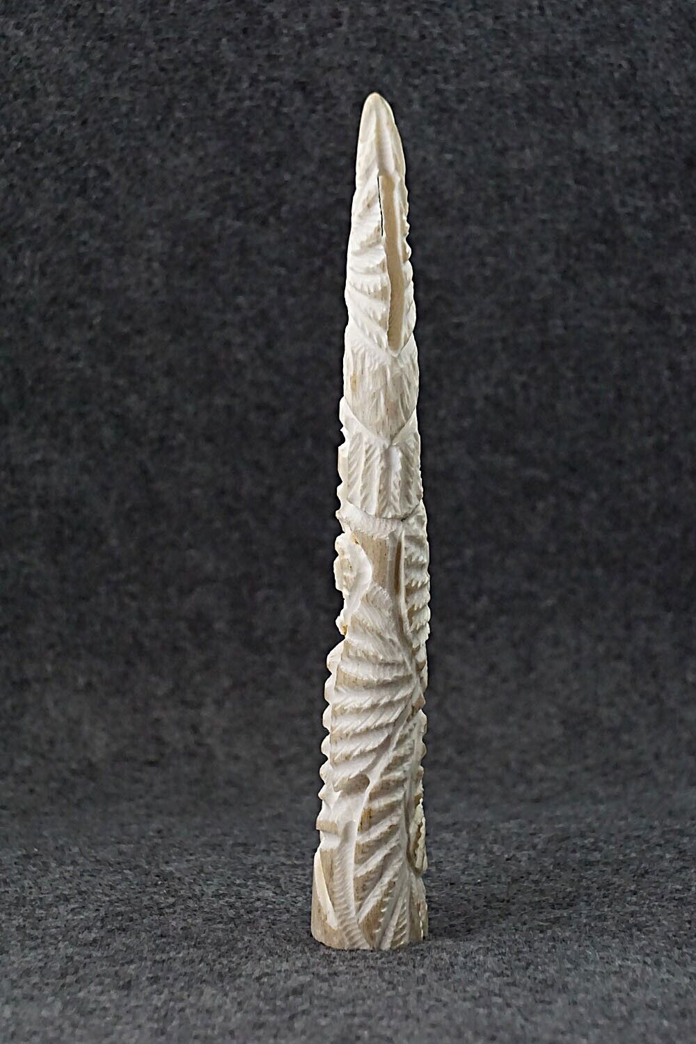 Eagles and Snake Zuni Fetish Carving - Jerrold Lahaleon