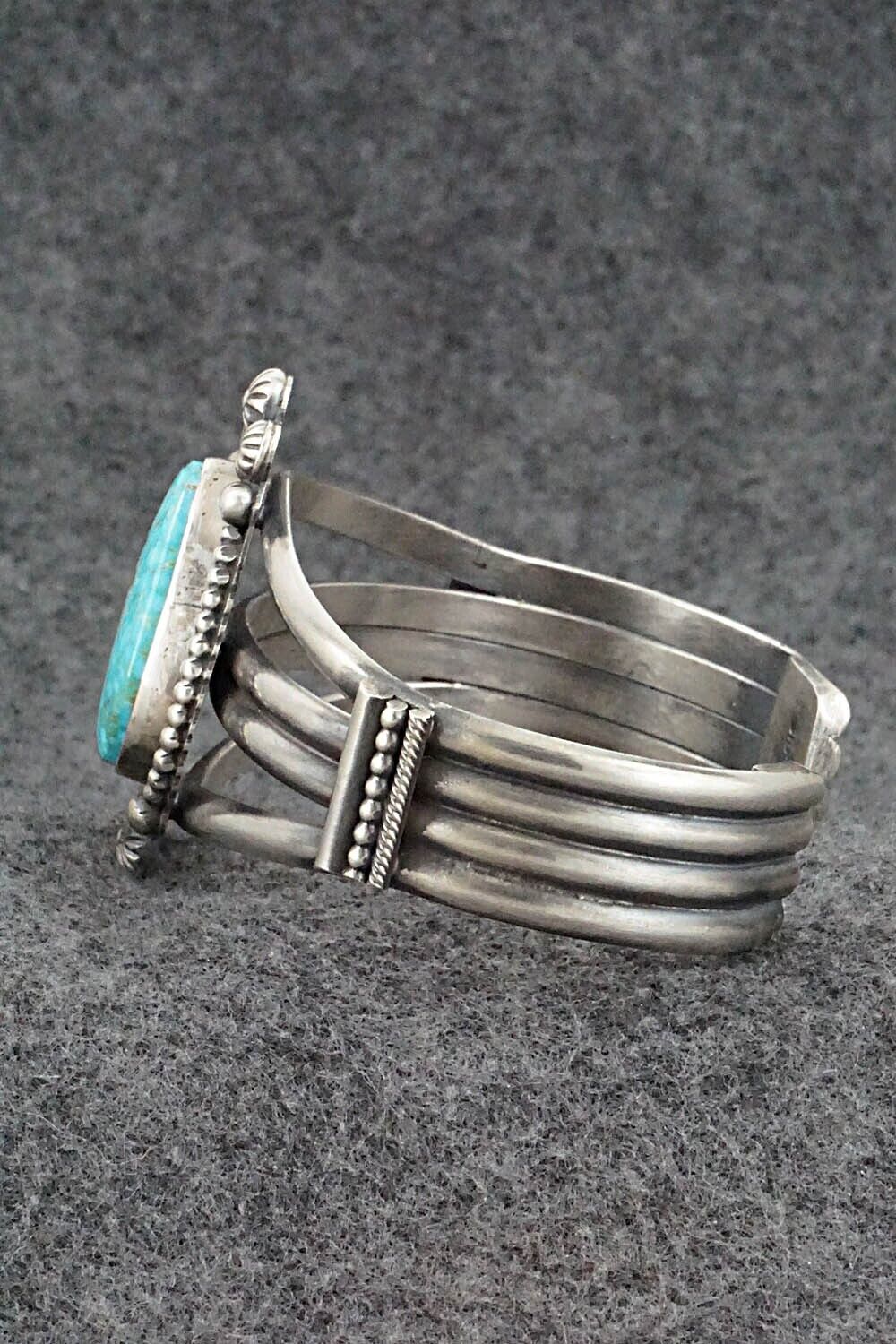 Turquoise & Sterling Silver Bracelet - Michael Calladitto