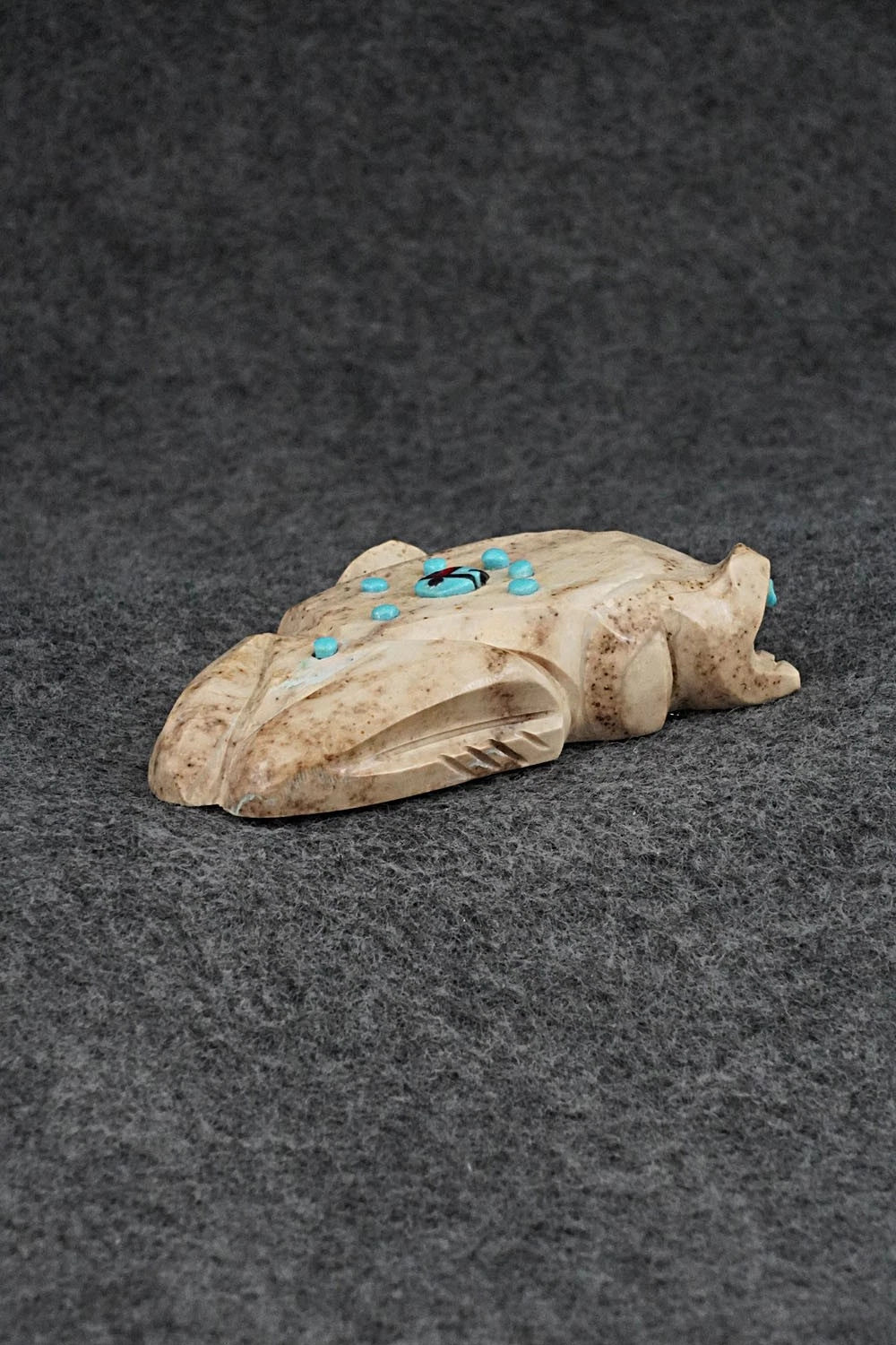 Frog Zuni Fetish Carving - Danette Laate