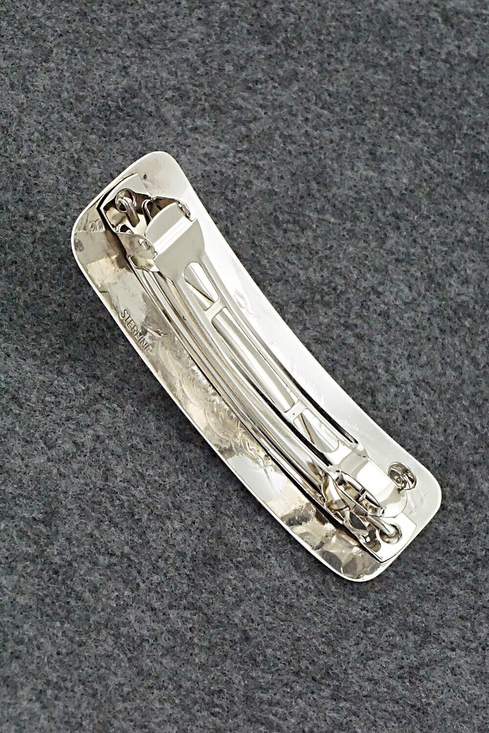 Turquoise & Sterling Silver Hair Barrette - Jolene Begay