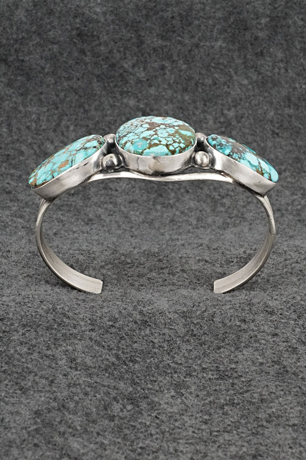 Turquoise & Sterling Silver Bracelet - Darrin Livingston