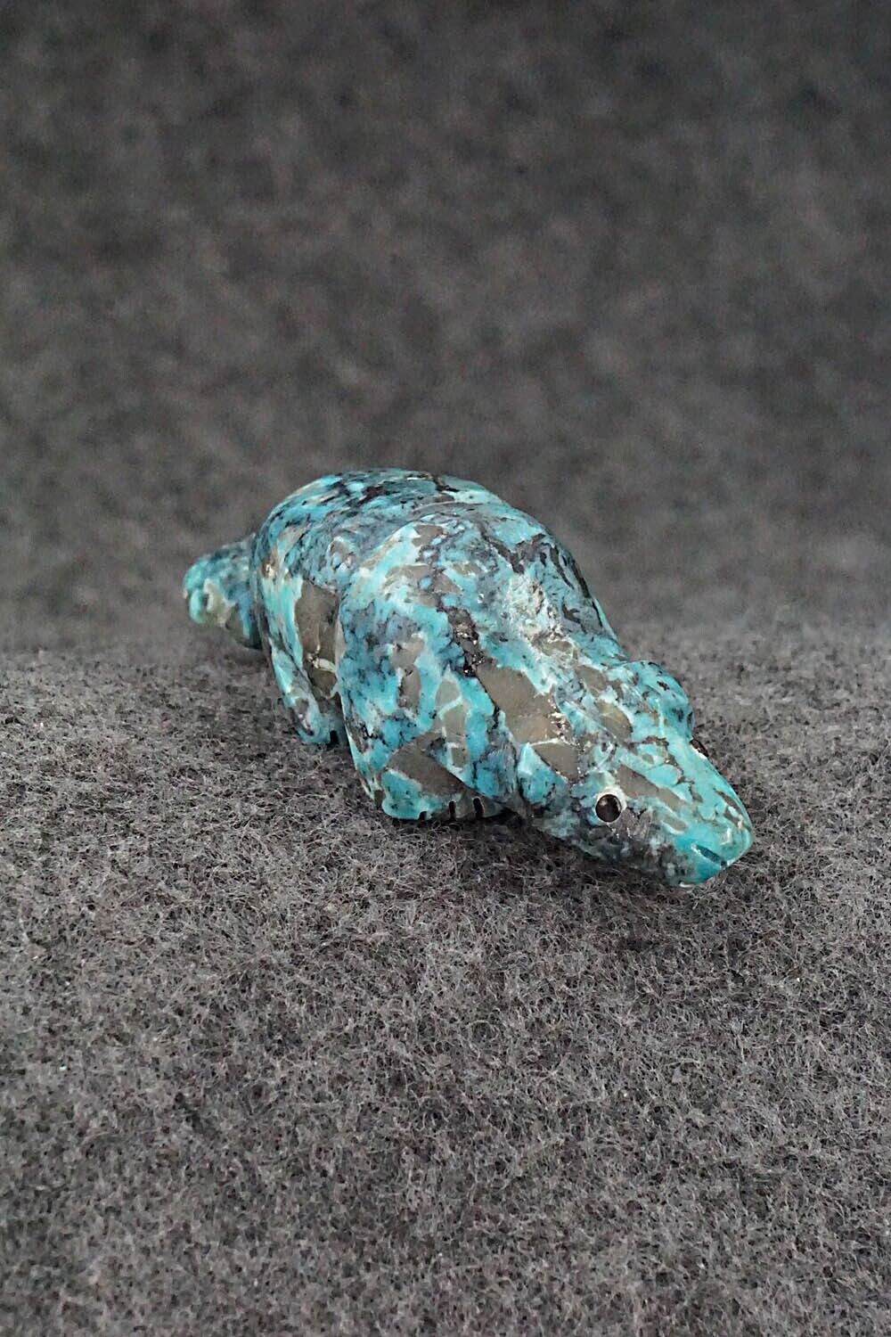 Beaver Zuni Fetish Carving - Reynold Lunasee