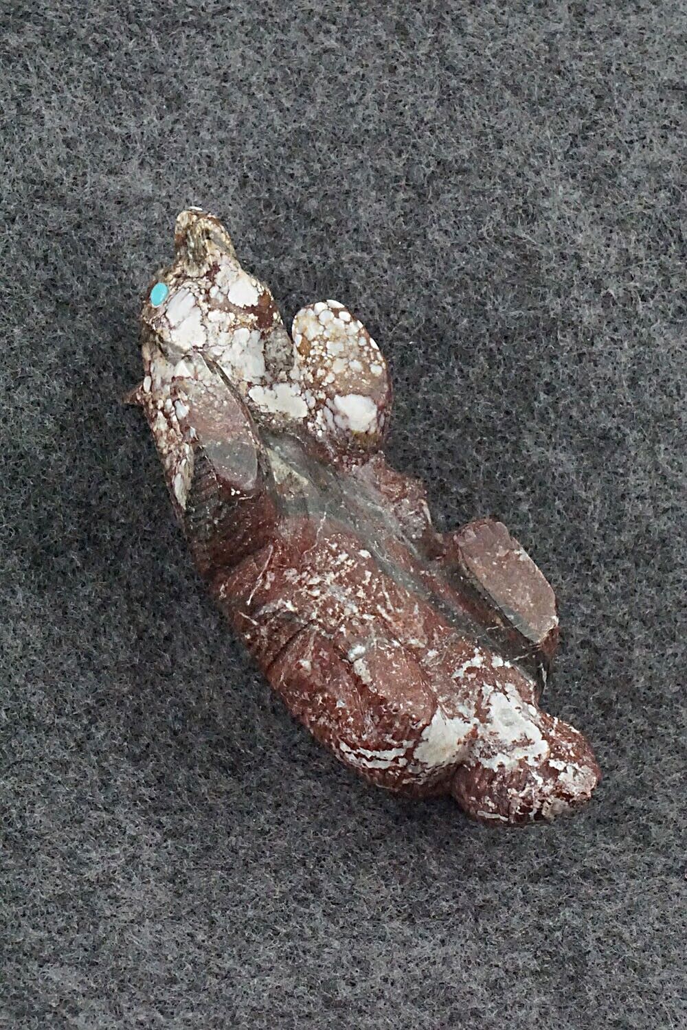 Badger Zuni Fetish Carving - Ronnie Lunasee