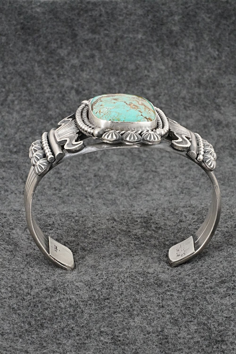 Turquoise & Sterling Silver Bracelet - Michael Calladitto