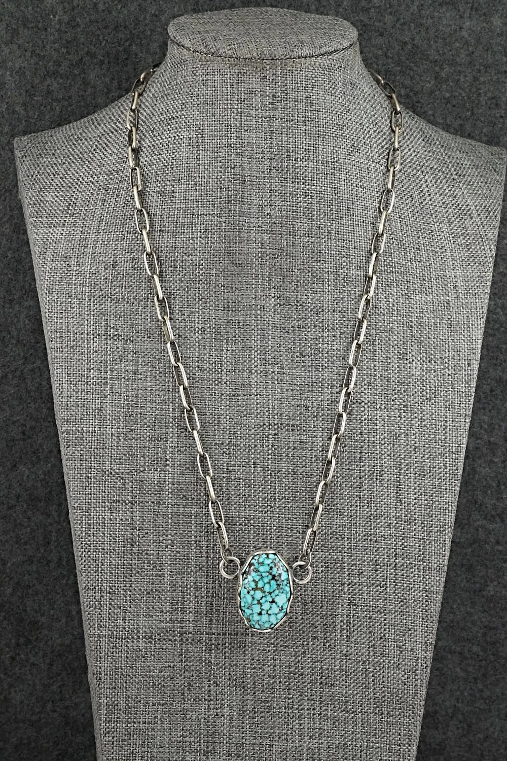 Turquoise & Sterling Silver Necklace - Randy Boyd