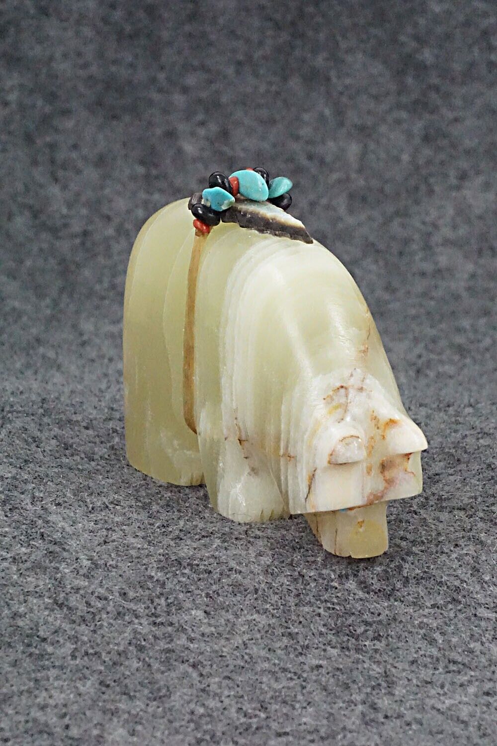 Bear Zuni Fetish Carving - Douglas Martza
