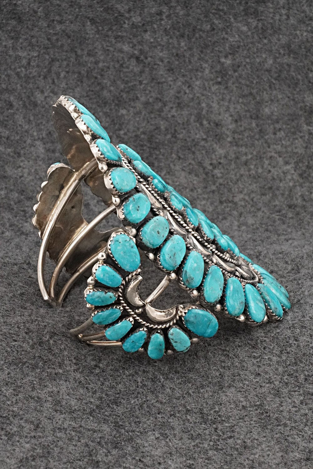 Turquoise & Sterling Silver Bracelet - Jesse Williams