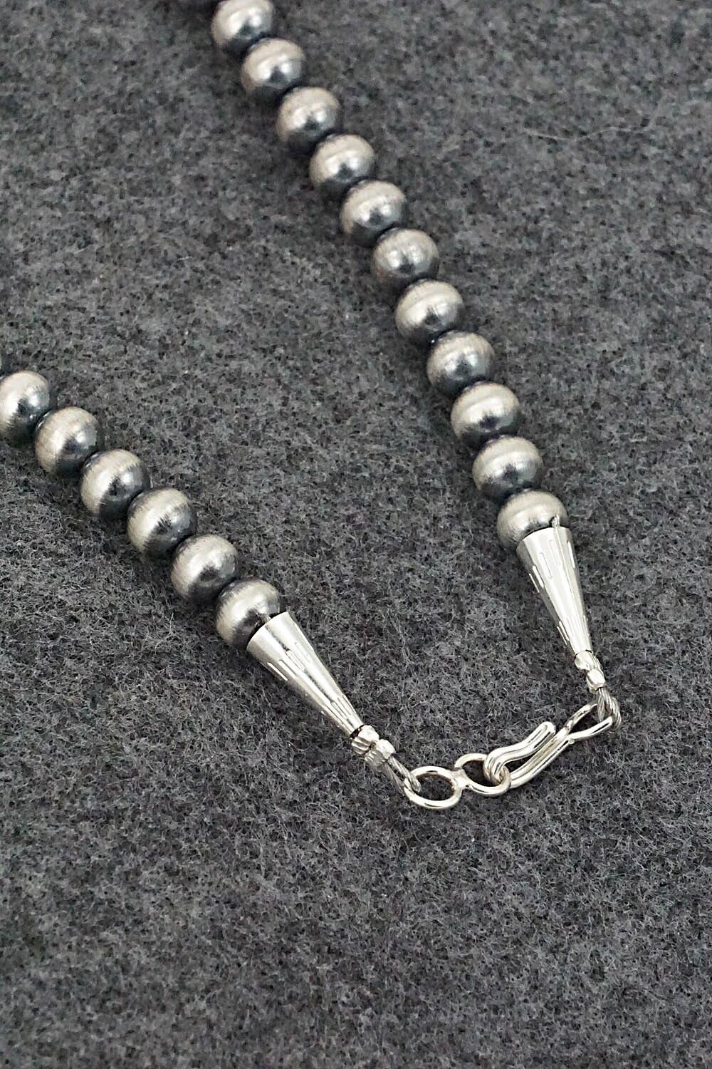 Turquoise & Sterling Silver Necklace - Henry Attakai