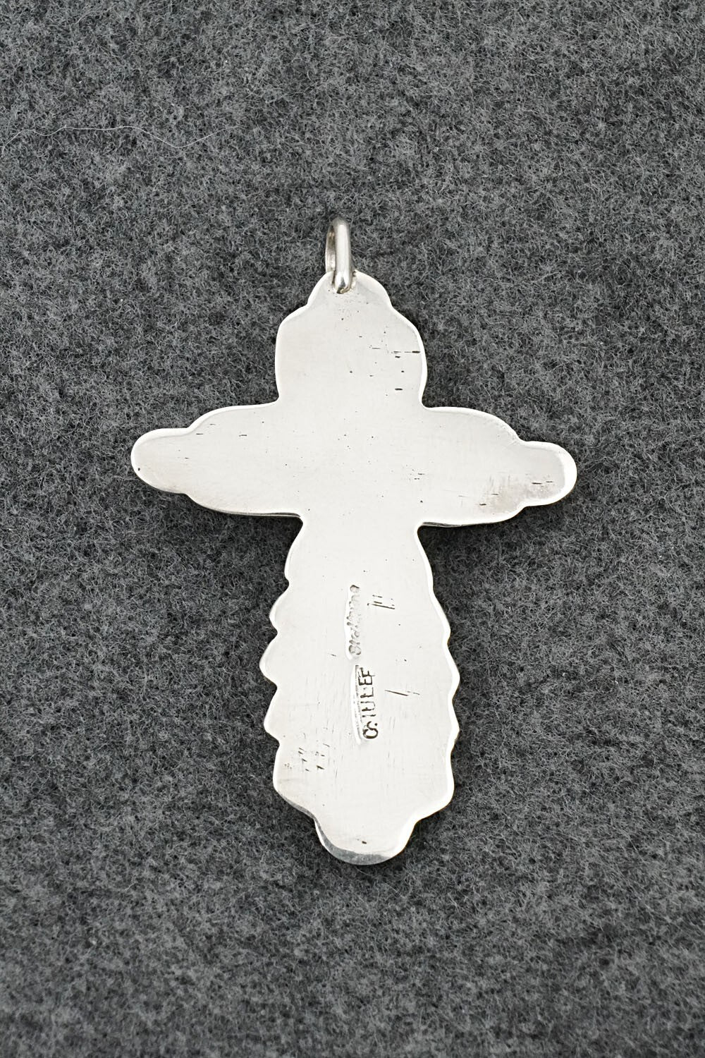 Turquoise & Sterling Silver Pendant - Verona Quam