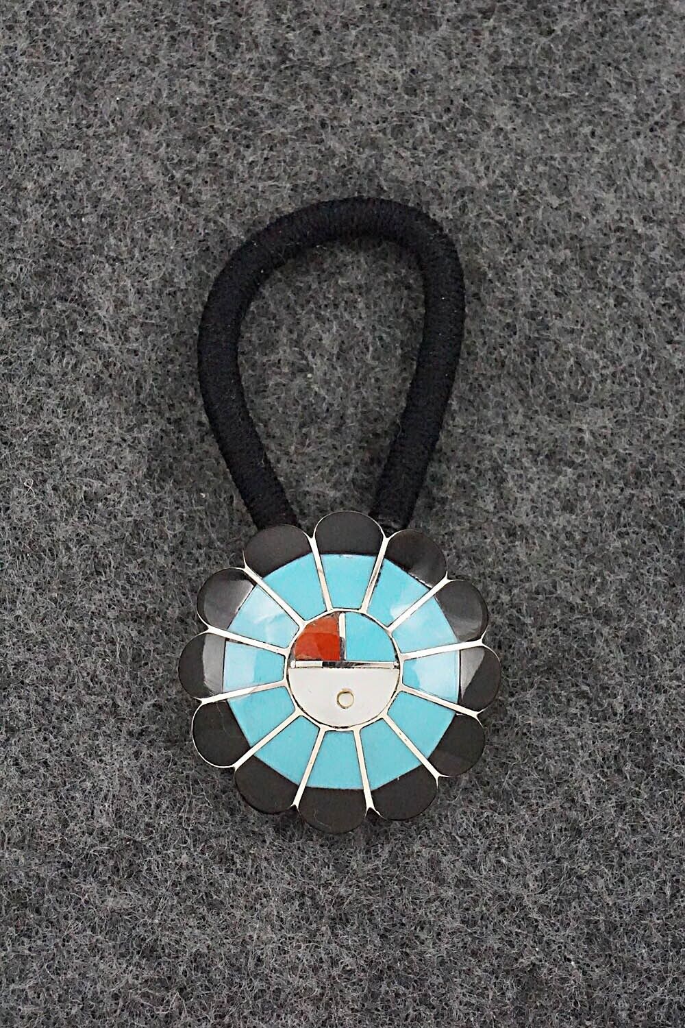 Multi-Stone & Sterling Silver Hair Tie - Denise Siutza