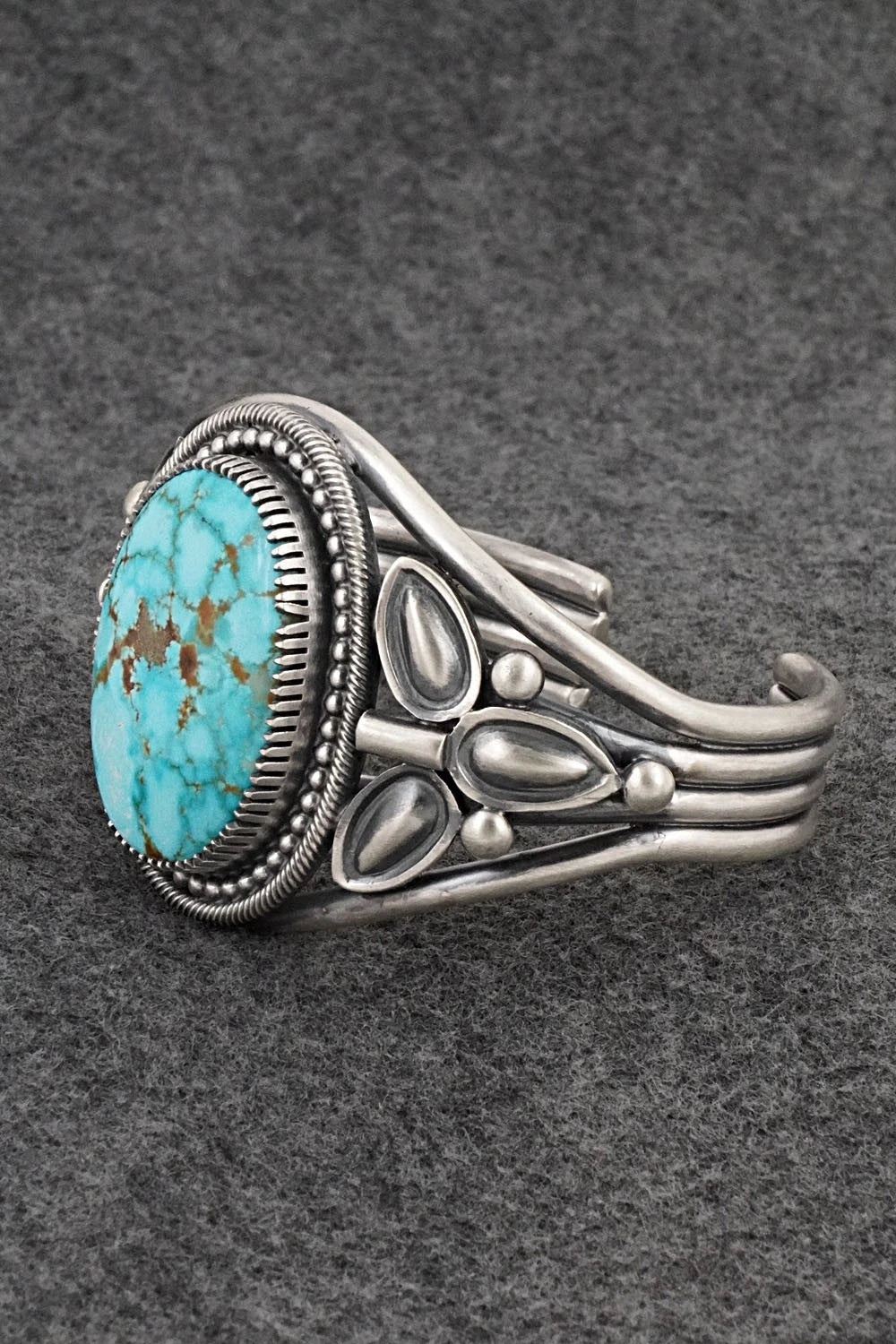 Turquoise & Sterling Silver Bracelet - Mark Yazzie