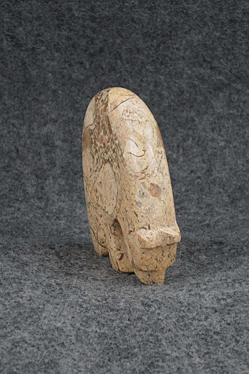 Bear Zuni Fetish Carving - Kenric Laiwakete