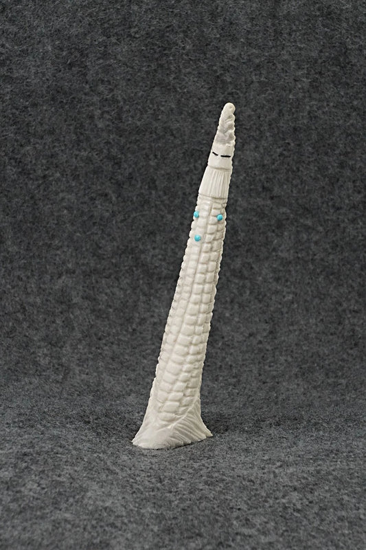 Corn Maiden Zuni Fetish Carving - Mike Tucson