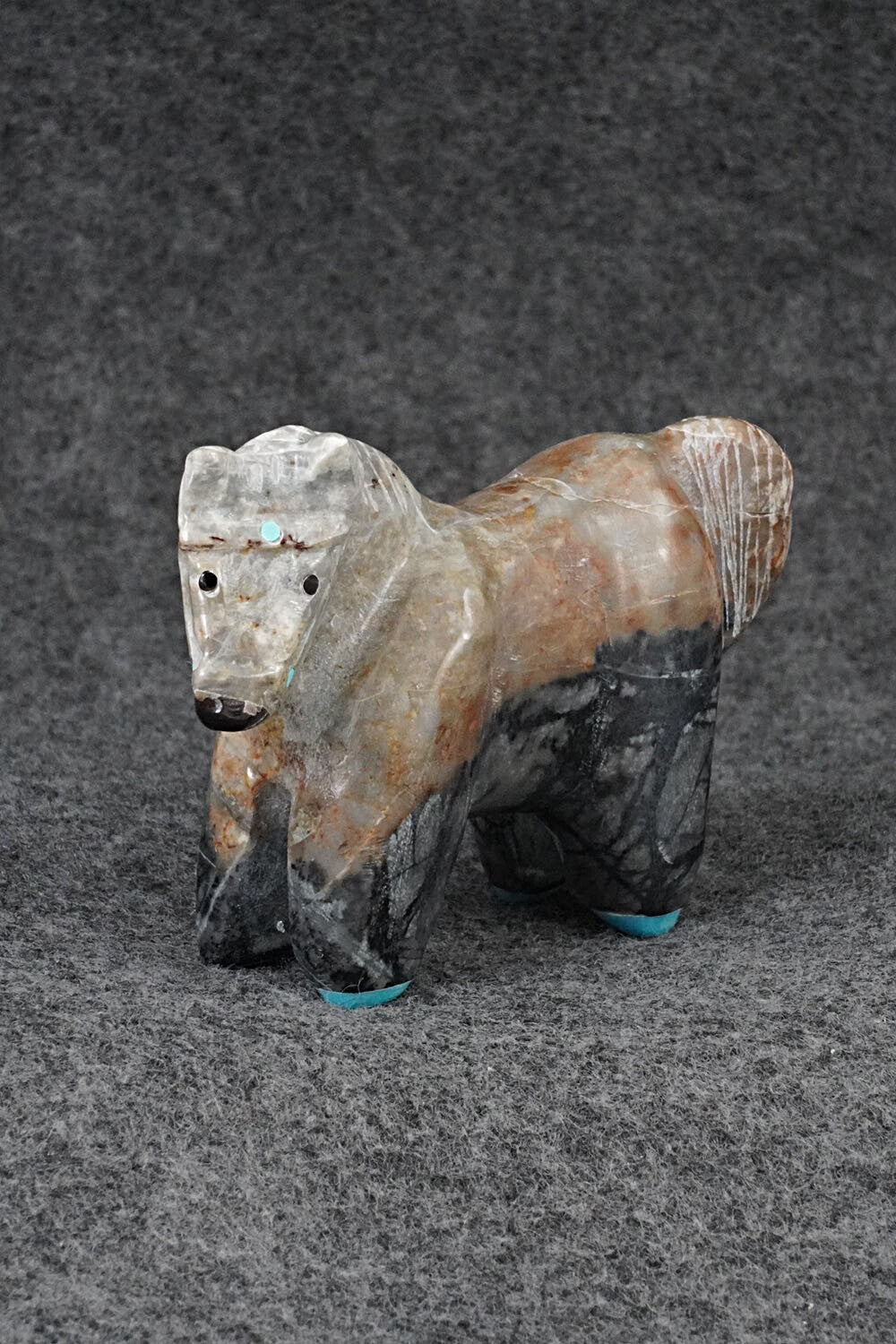 Horse Zuni Fetish Carving - Freddie Leekya