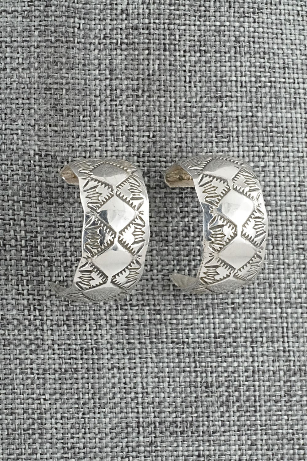 Sterling Silver Hoop Earrings - Nova Ashley