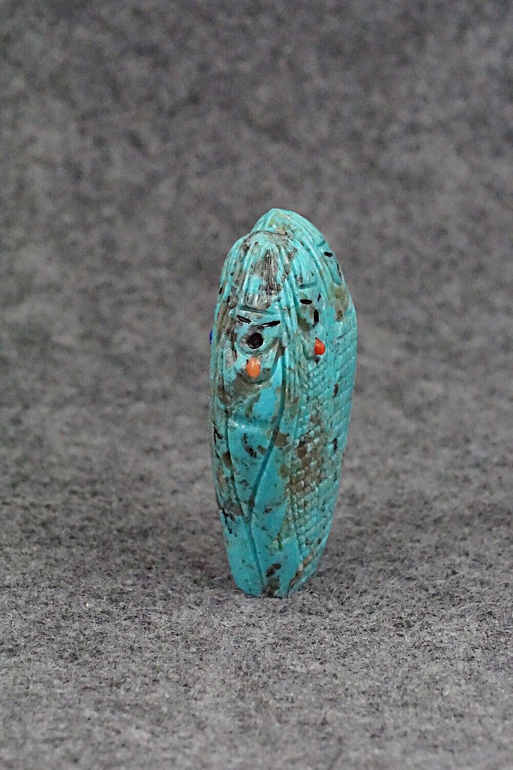 Corn Maiden Zuni Fetish Carving - Sandra Quandelacy