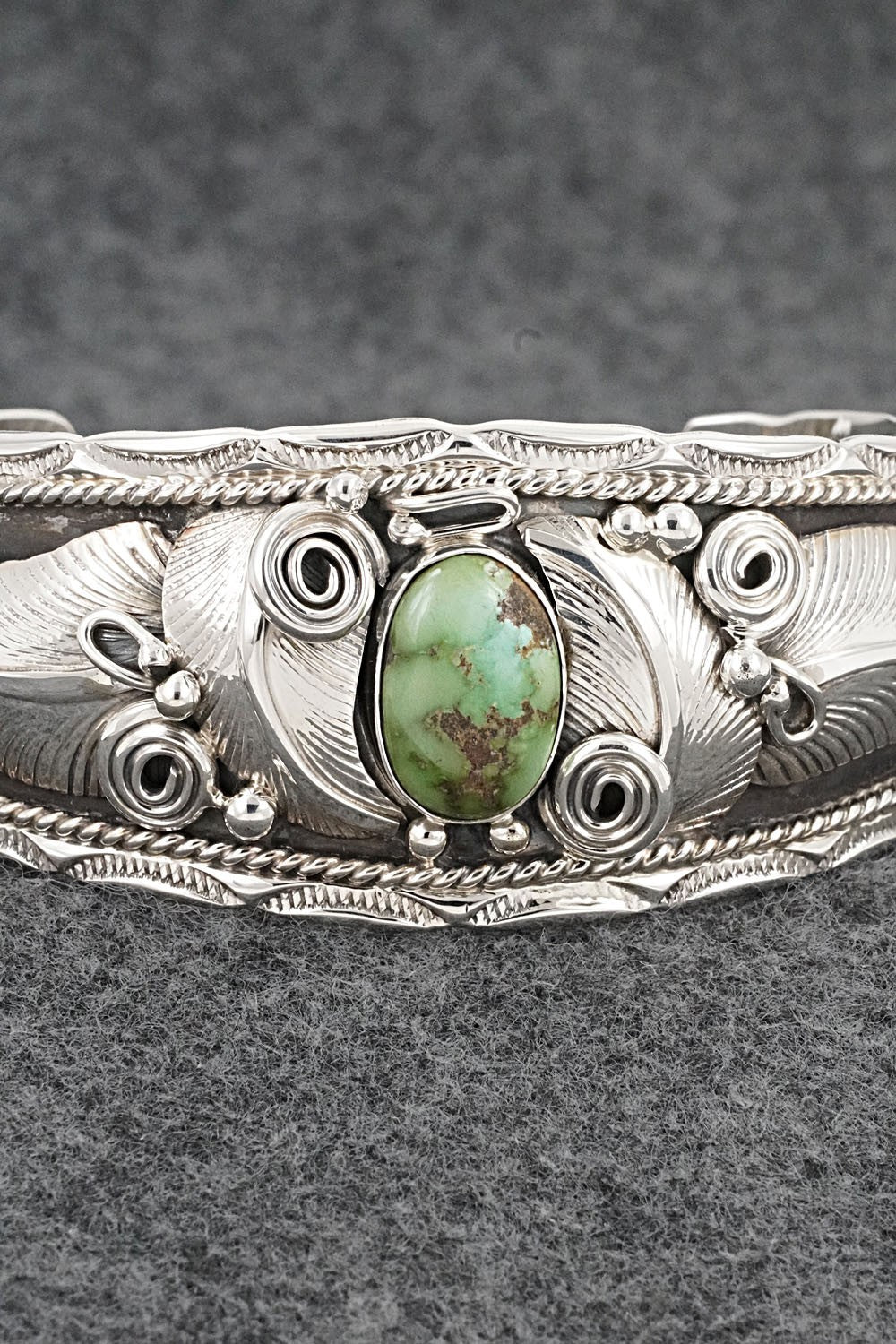 Turquoise & Sterling Silver Bracelet - Darrell Morgan