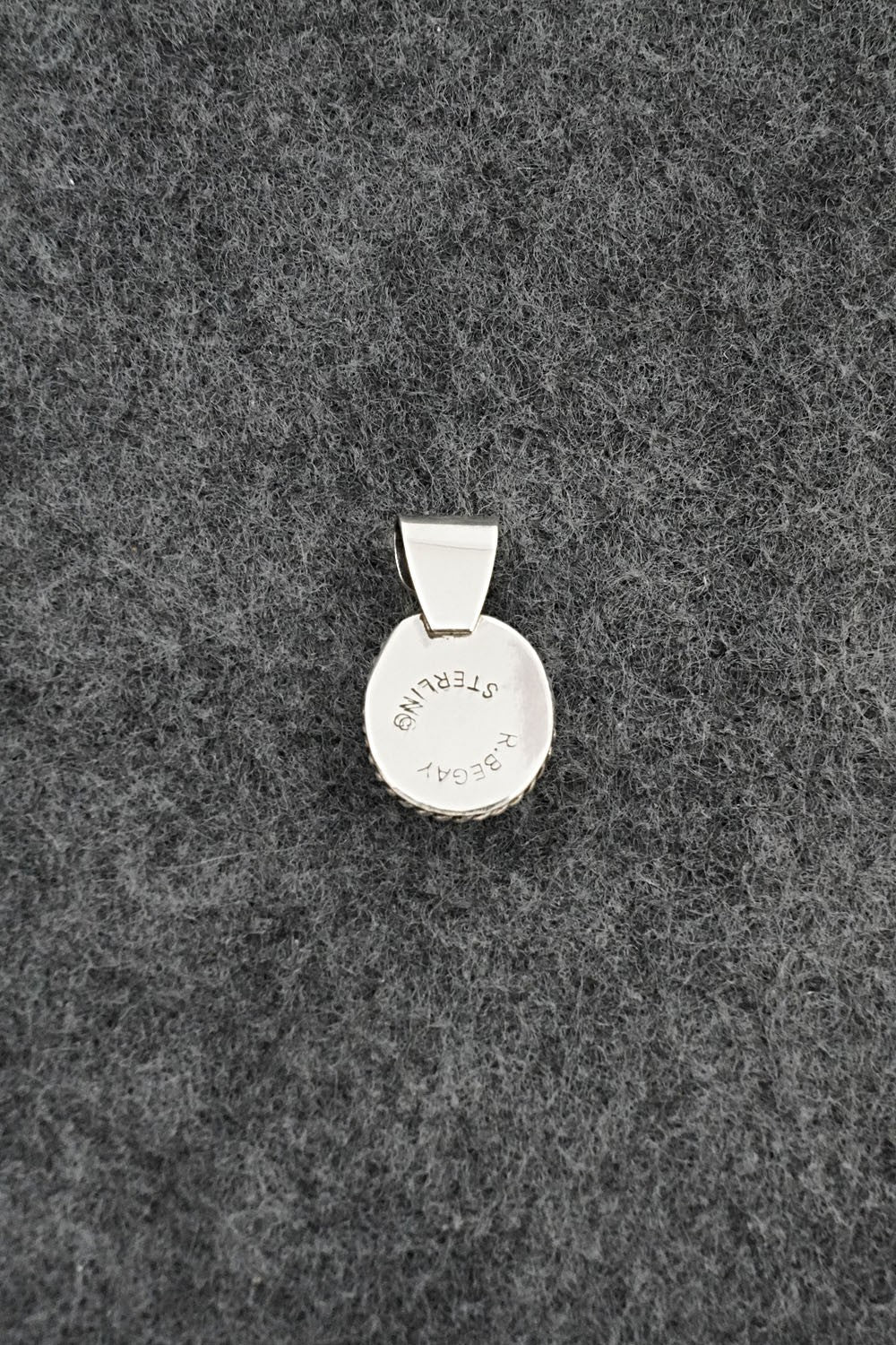 Turquoise & Sterling Silver Pendant - Rena Begay