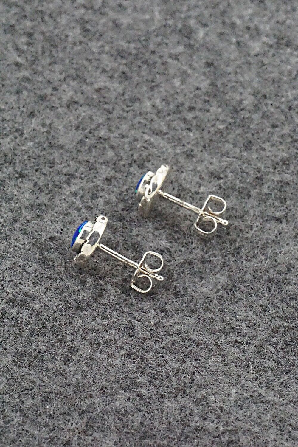 Opalite & Sterling Silver Earrings - Carina Leekity